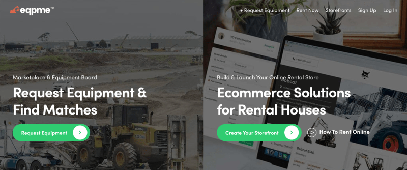 Eqpme, a rental marketplace built with Sharetribe